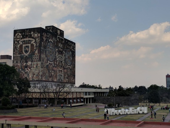 View of UNAM Main Library