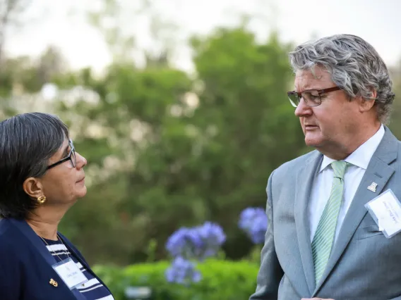 Dean JP Jones and Director of UNAM Tucson, Dr. Elena Centeno