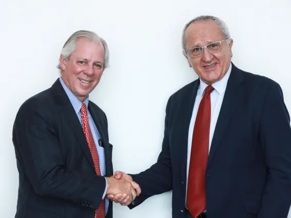 President Robbins and Former Undersecretary for North American Affairs, Jesus Seade