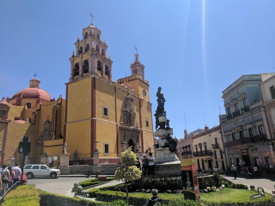 View of Guanajuato city center