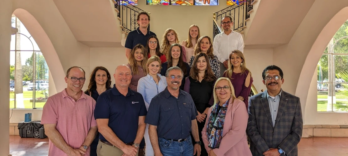 CALS Study Abroad group at the University of Sonora